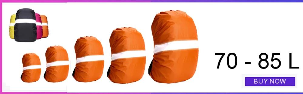 Дождевик рюкзак светоотражающий 20л 35Л 40л 50л 60л водонепроницаемый мешок камуфляж тактический Открытый Кемпинг Туризм Альпинизм пыль дождевик