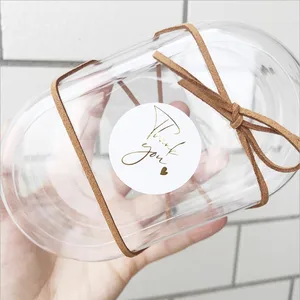 Декоративная наклейка с надписью спасибо, 120 шт.лот