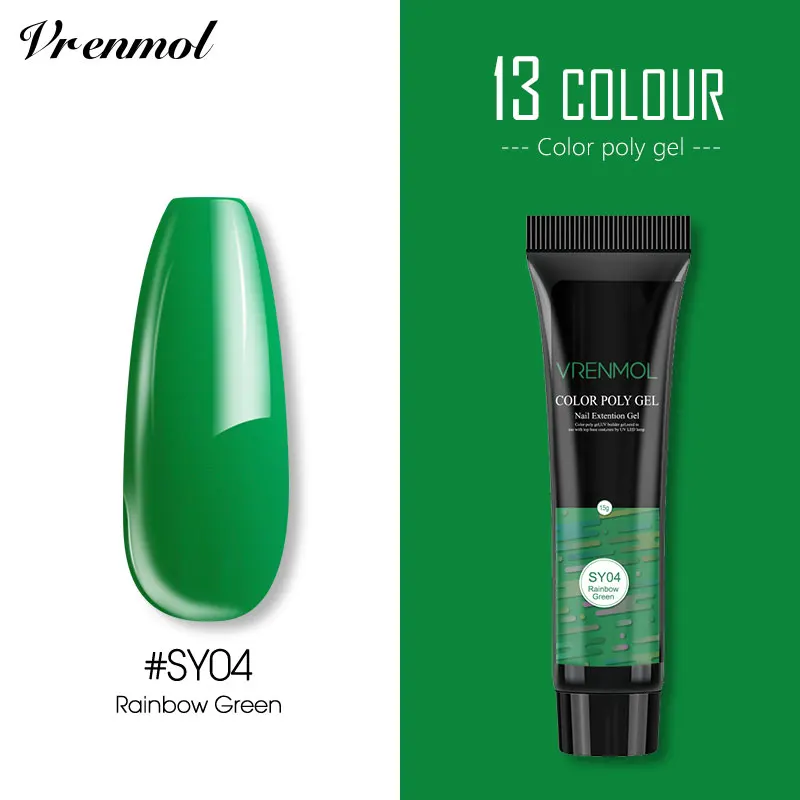 15ml SY04 Vrenmol, не очищающее верхнее покрытие, верхнее покрытие, Базовое покрытие, основа, грунтовка, Гель-лак для ногтей, УФ светодиодный Гель-лак, впитывающий Гель-лак - Цвет: 15ml SY04
