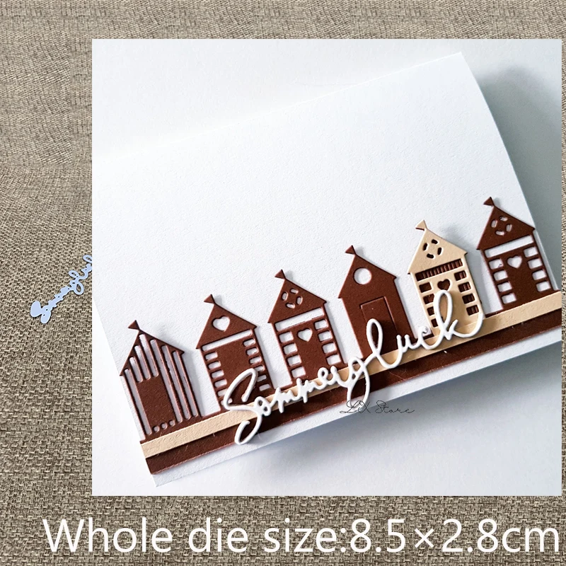 Металлические высекальные штампы XLDesign немецкое летнее счастливое украшение для