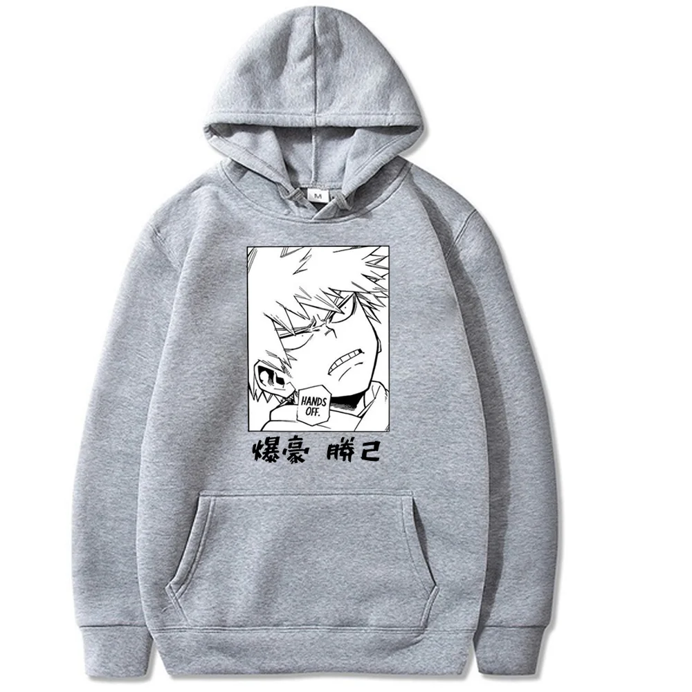 

My Hero Academia Printed Long Sleeve Harajuku Hoodies Sweatshirt for Men