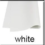 white 10 шт цветная губчатая бумага 50*50 см толщина Руководство DIY Материал головоломки Детский сад резиновый пластик 0,8 мм большой лист пенопласта - Цвет: white