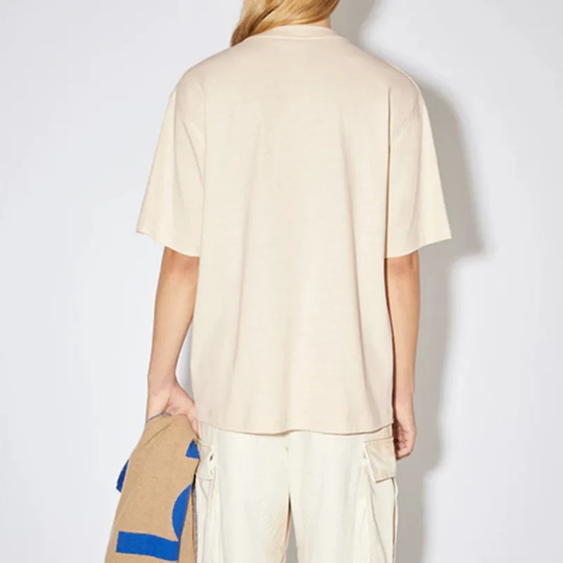 

Women Short Sleeve T shirt Lady Loose Casual Letters Embroideried O-Neck Tee Female Tops 2021 Spring Summer