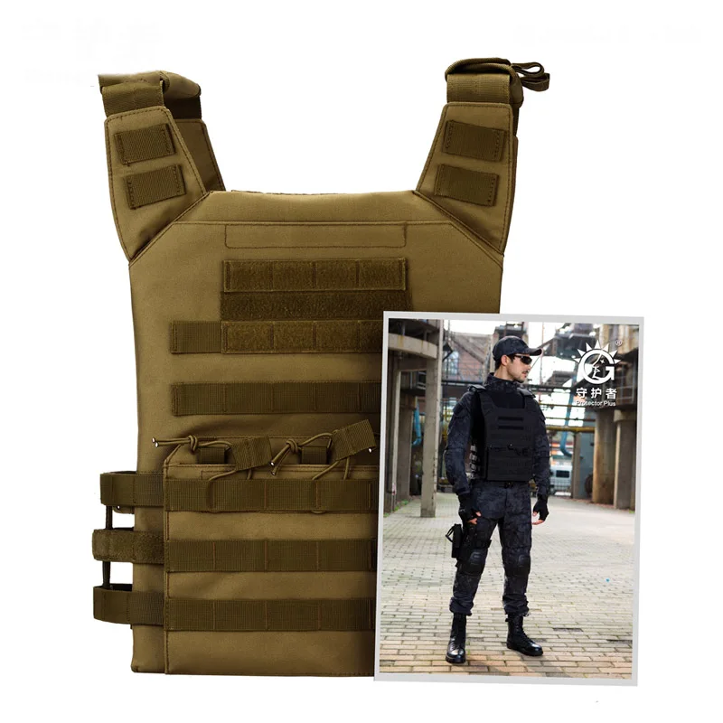 Водонепроницаемый тактический жилет Камуфляж сумки милитари MOLLE Регулируемый