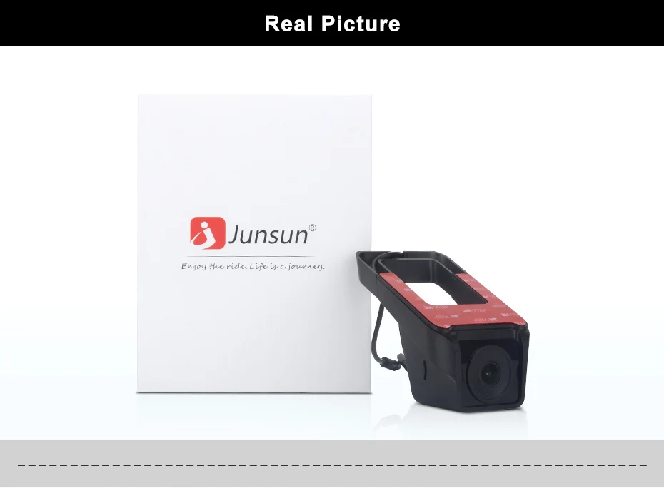 Junsun 4K Ultra HD 2160P Автомобильный видеорегистратор Камера Скрытая камера в автомобиль wifi gps sony IMX335 ночного видения видеорегистратор с CPL