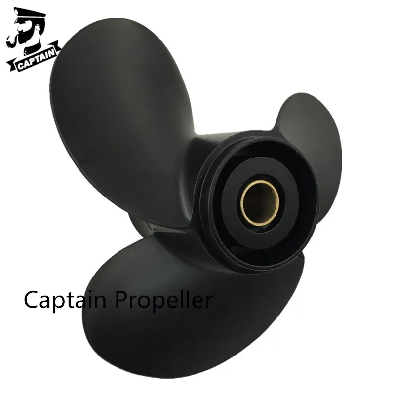 Подвесной Двигатель Captain Propeller 10 3/8x11 48-19638A40 черный максимальная посадка Mercury Mariner