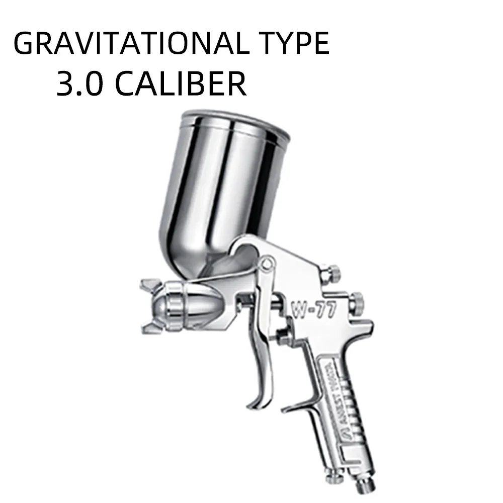 

W-77 пневматический Распылитель 2,0/2,5/3,0 мм, сопло, инструмент для распыления Авто/мебели, Аэрограф, краскопульт для автомобильного очистителя