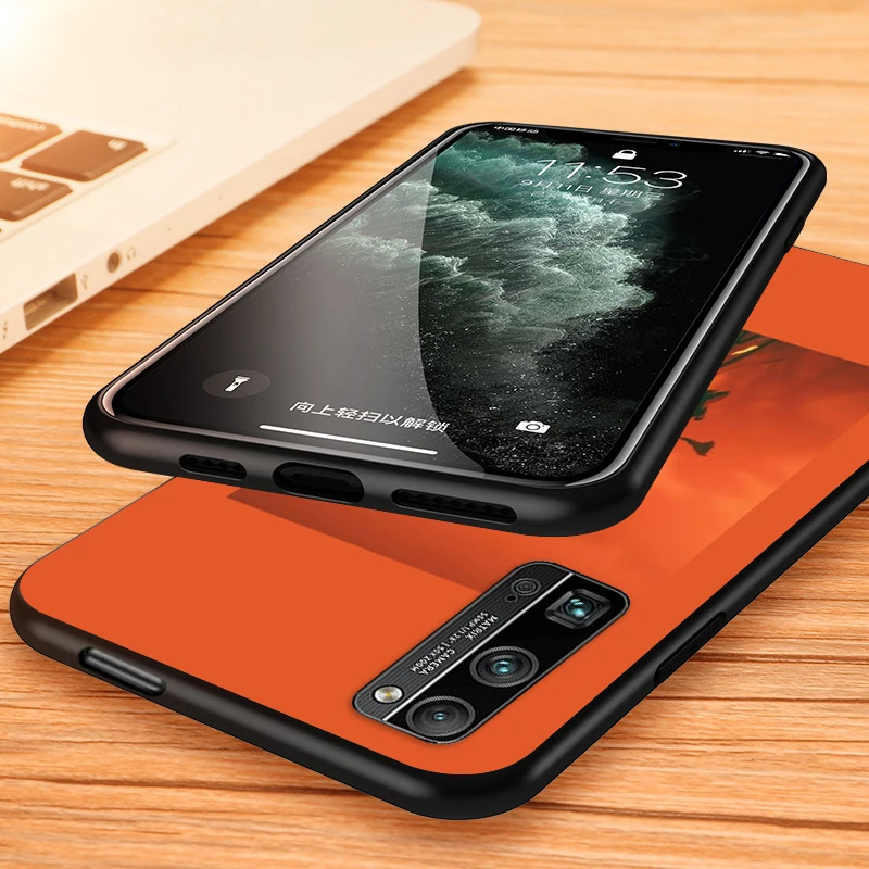 Силиконовый мягкий чехол из ТПУ с цветами подсолнухами розами для Honor 50 X20 SE V30 30 30S
