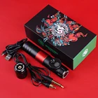 Беспроводная аккумуляторная ручка, вращающаяся Беспроводная тату-машинка Aion, светодиодный ка со светодиодным дисплеем, машина для перманентного макияжа PMU для тату-мастера