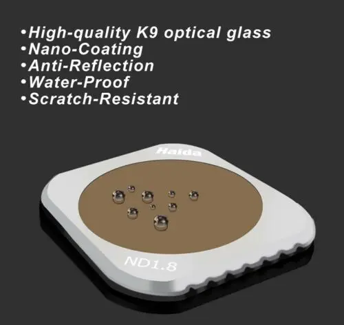 Набор фильтров нейтральной плотности из оптического стекла для DJI Mavic 2 Pro Drone Camera ND