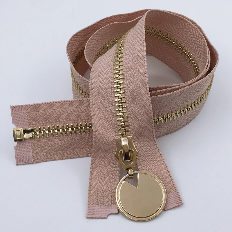 5# Open-End Металлические молнии DIY экологически чистая молния для шитья пуховая сумка куртка молния декоративная ткань аксессуары
