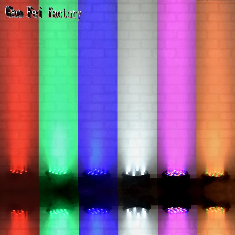Led Par Can 54X3W RGBW для вечерние для дискотеки, клуба