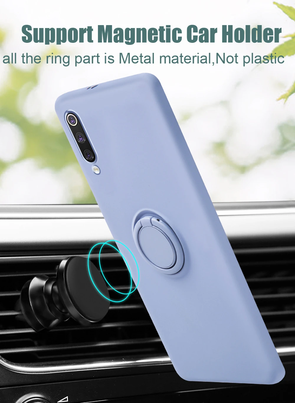 Мягкий силиконовый чехол, чехол для Xiaomi mi 9 SE mi 9 Red mi K20 Pro 9 T, металлическое кольцо-держатель для телефона, силиконовый чехол на Xiaomi mi 9 SE, чехол 9SE