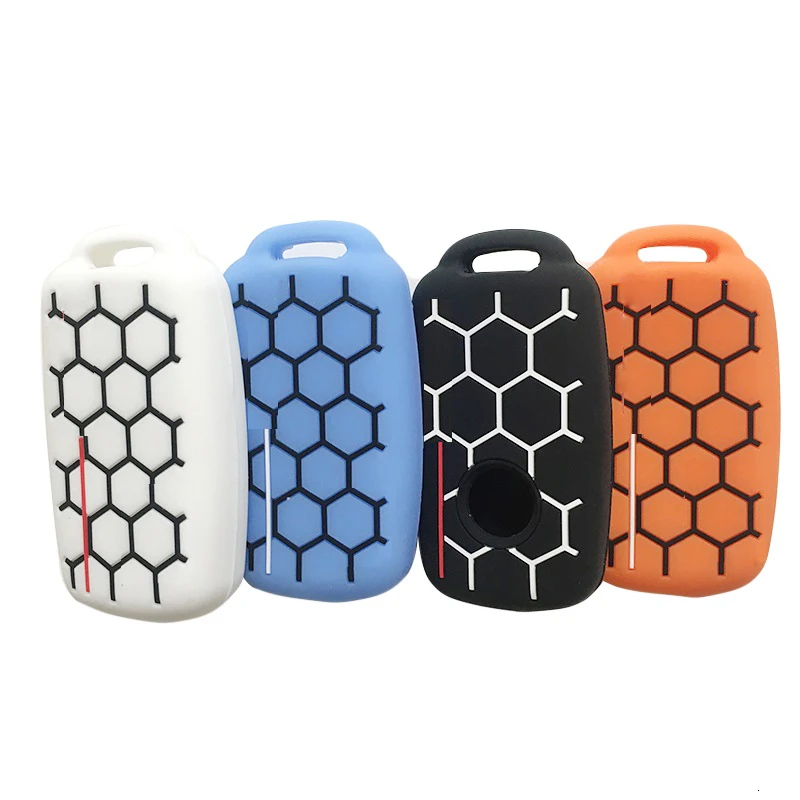 Чехол для ключей от автомобиля силиконовый чехол Vw GTI Jetta Golf Passat Beetle Polo Bora брелок