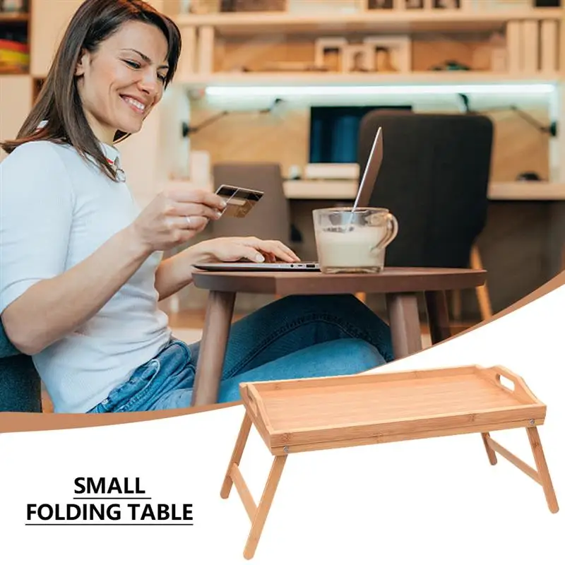

Folding Computer Stand Laptop Desk Notebook Desk Breakfast Laptop Desk Food Sofa Bed Tray Picnic Studying Table