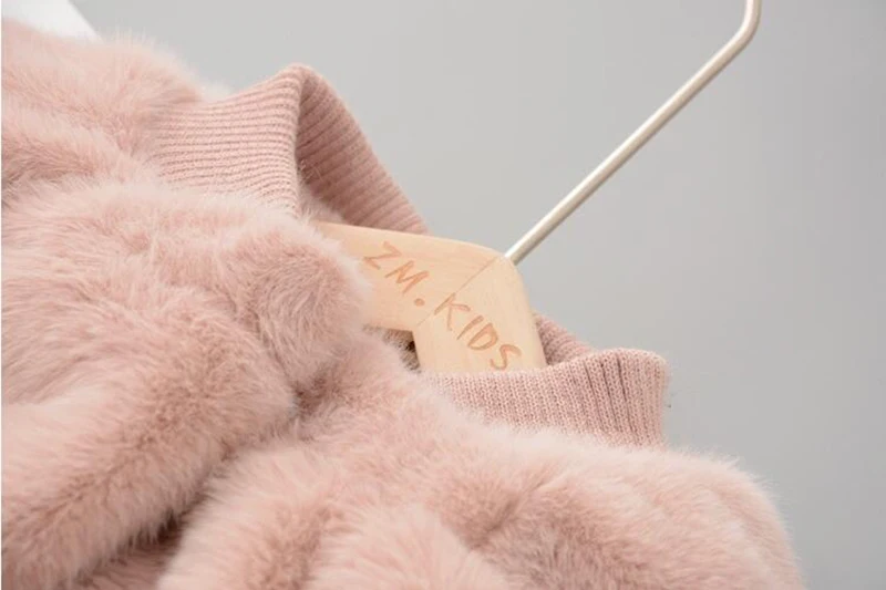 Новый Теплый Бархатный свитер для маленьких девочек модная повседневная одежда