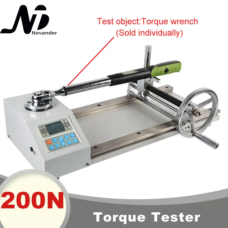 200N ANJ-200 1% Digital Torque Wrench Tester Spanner Calibration Calibrator Professional Laboratory Equipment | Инструменты