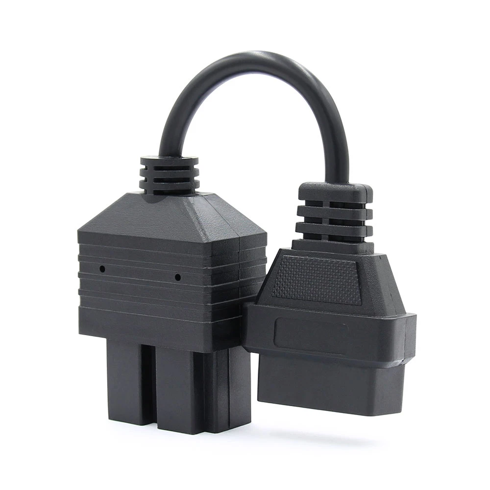 Для G-M 12PIN для Opel для Honda Для KIA для Mazda для Nissan для Mitsubishi OBD2 Диагностический адаптер OBD разъем OBDII сканер