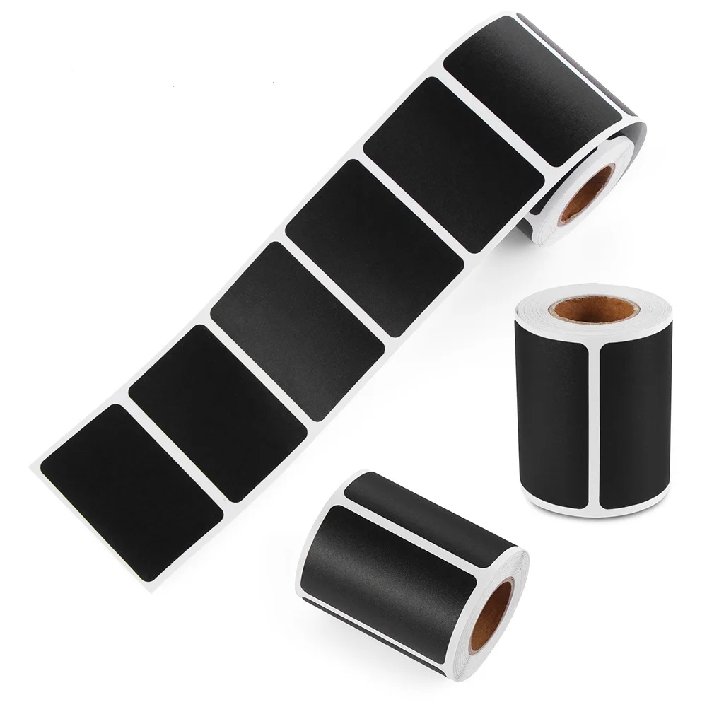

120pcs/roll Erasable Blackboard Sticker Craft Kitchen Jars Organizer Labels Chalkboard Chalk Board Sticker Stationery