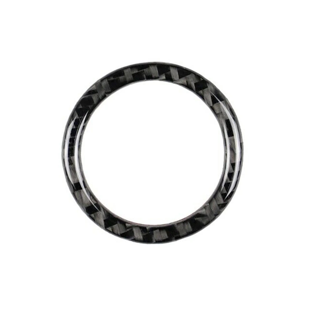 Car Sticker for Toyota Camry 2018 2019 Carbon Fiber Engine Start Stop Button Ring Cover Trim Interior Decoration Accessories | Автомобили