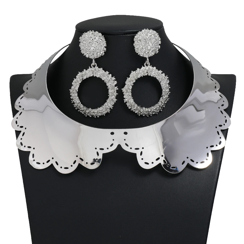 LZHLQ рок металлический частичный воротник ожерелье женское индивидуальное