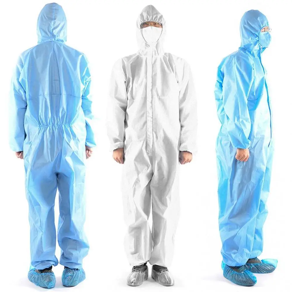 В наличии цельный изоляционный костюм для лаборатории без пыли чистая одежда
