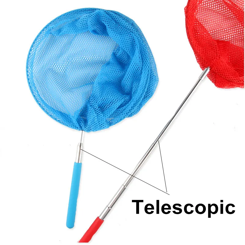 1 телескопическая сеть бабочка идеальная ловля жуки насекомые маленькая рыба