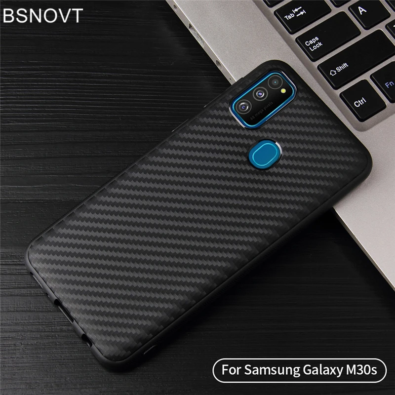 Black Для samsung Galaxy M30s Чехол Мягкий ТПУ силиконовый тонкий бампер чехол для samsung Galaxy M30s чехол для samsung M30s чехол 6," BSNOVT - Цвет: Black