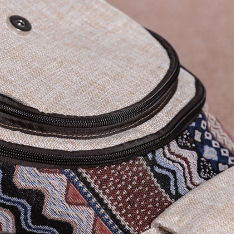 

Ladies Backpack Leisure All-Match Floral Retro Shoulder Bag Retro Female Outing Backpack