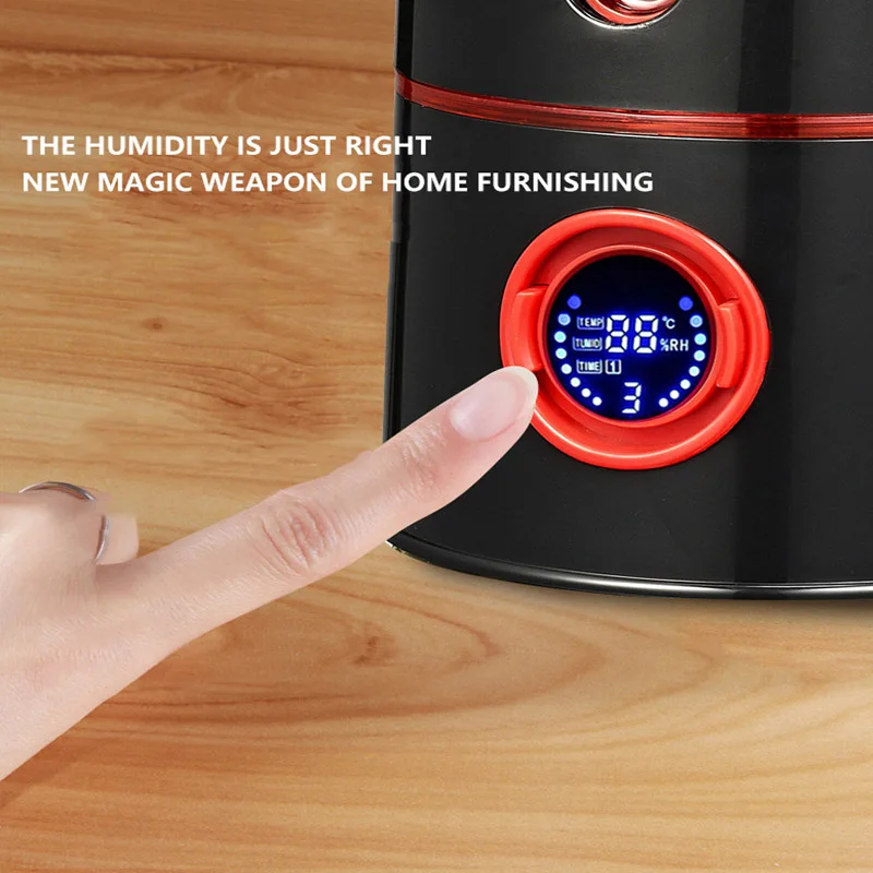 3.5L Large Capacity Timer Air Humidifier Home Dual Spray Intelligent Mute Aroma Atomizer Ultrasonic Diffuser | Бытовая техника