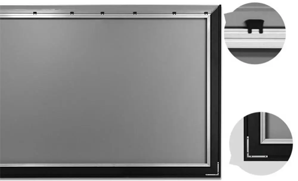 Экран PRO Высокое качество 110 дюймов T Призма неподвижной рамы экрана ust ALR CLR экран