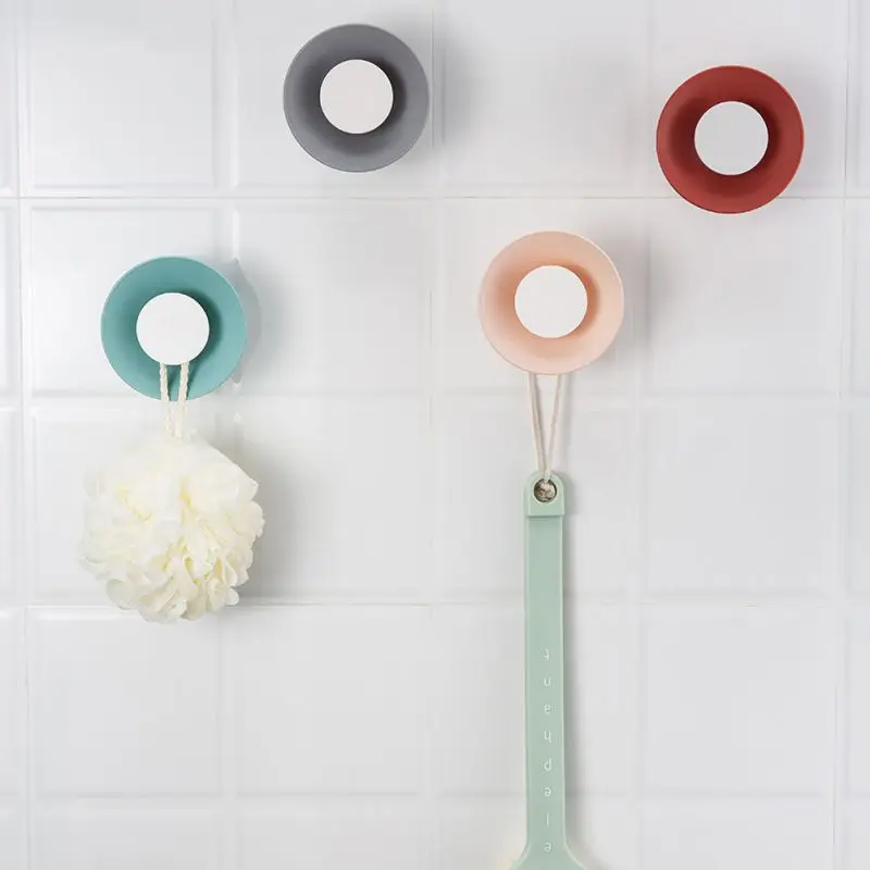 Семья Многофункциональный самоклеящиеся крючки настенная вешалка для Полотенца