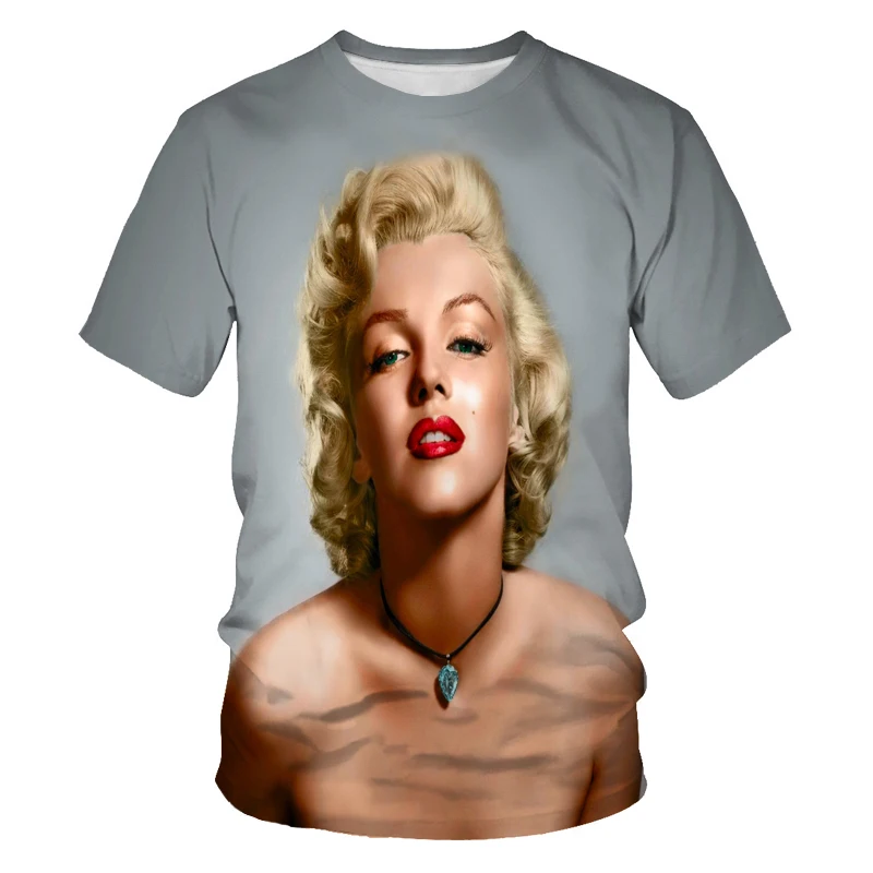 

2021 Men's Leisure Summer Fashion 3D Printed Men's Sexy Beauty Pattern T-Shirt with Size Street Wear Fun T-shirt