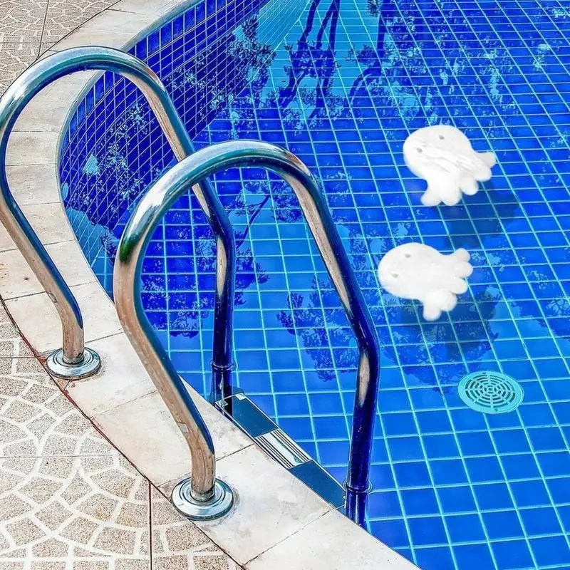 

12pcs Octopus Shape Swimming Pool Foam Sponge Filter Tub Spa Oil Absorbing Sludge Cleaning Tool