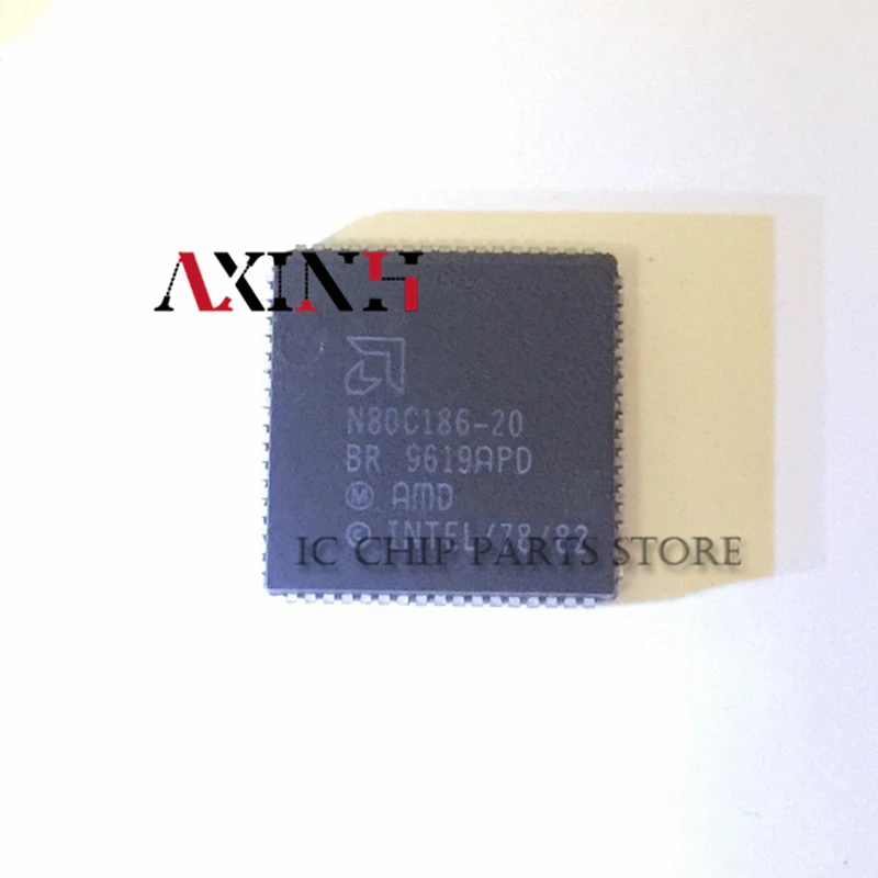 

5/PCS N80C186-20 PLCC Integrated IC N80C186 20 Chip original in stock