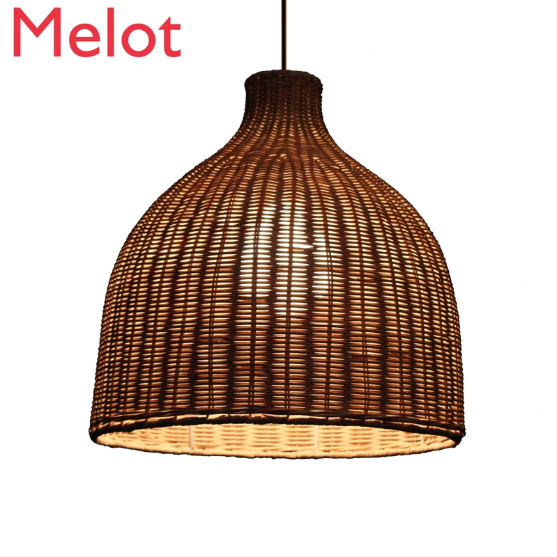 

Customized Handmade Bamboo Rattan Ceiling Lamp Lighting Lamp Restaurant Light Dining Room Furniture Living Room Decoration