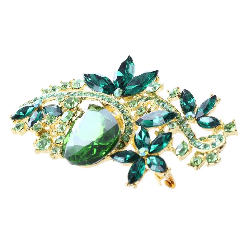 Броши для женщин Кристалл Большая Брошь Стразы свадебные аксессуары букеты