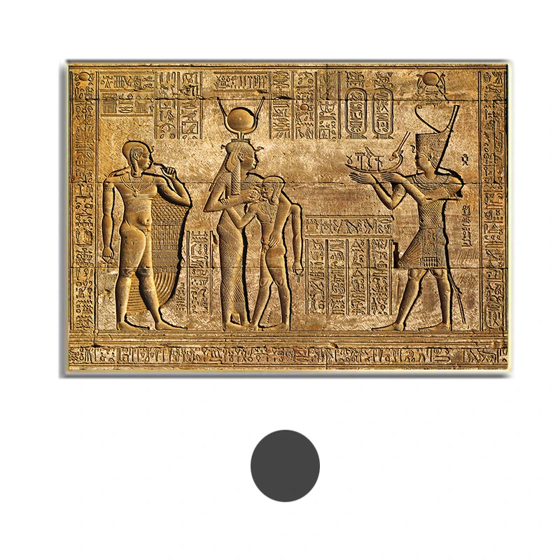 

Печать на холсте "Египетские иероглифы" Yumeart