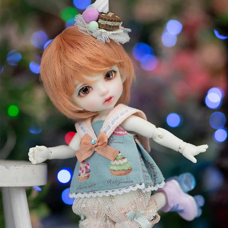 1/8 ShugoFairy Pukifee Jon BJD SD кукла девушка стройное тело свободный глаз шары Модный