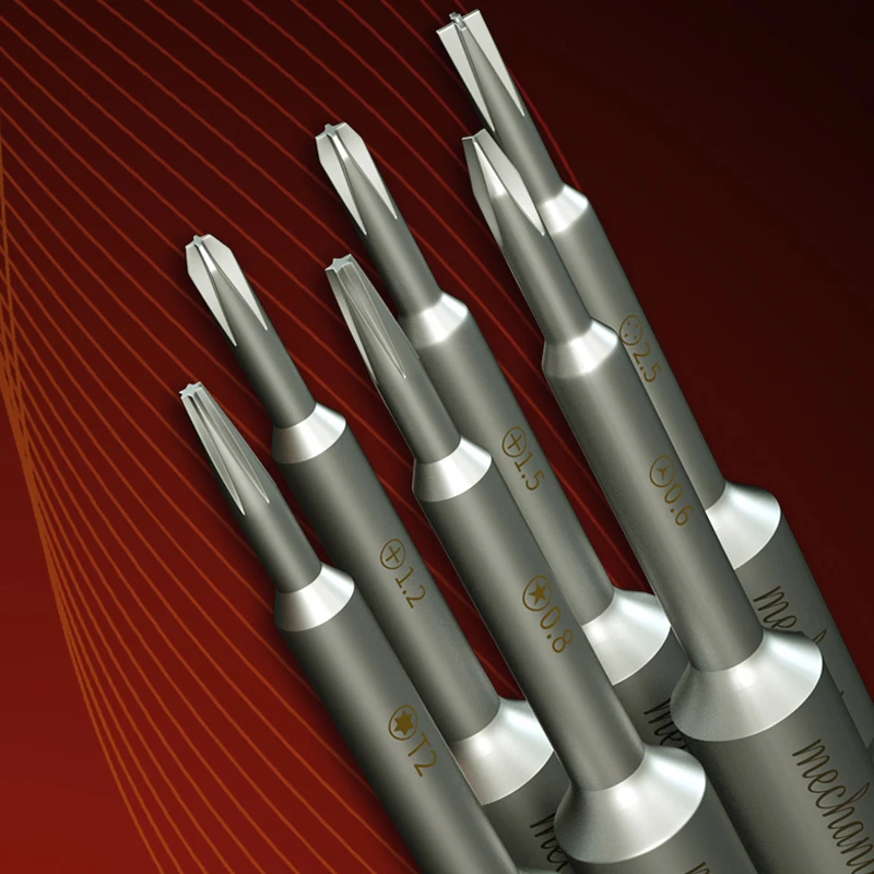 MECHANIC Screwdriver 0.8 Torx 0.6 Y-Type 1.2 1.5 Phillips 2.5 T2 for Mobile Phone Camera glasses Repair | Инструменты
