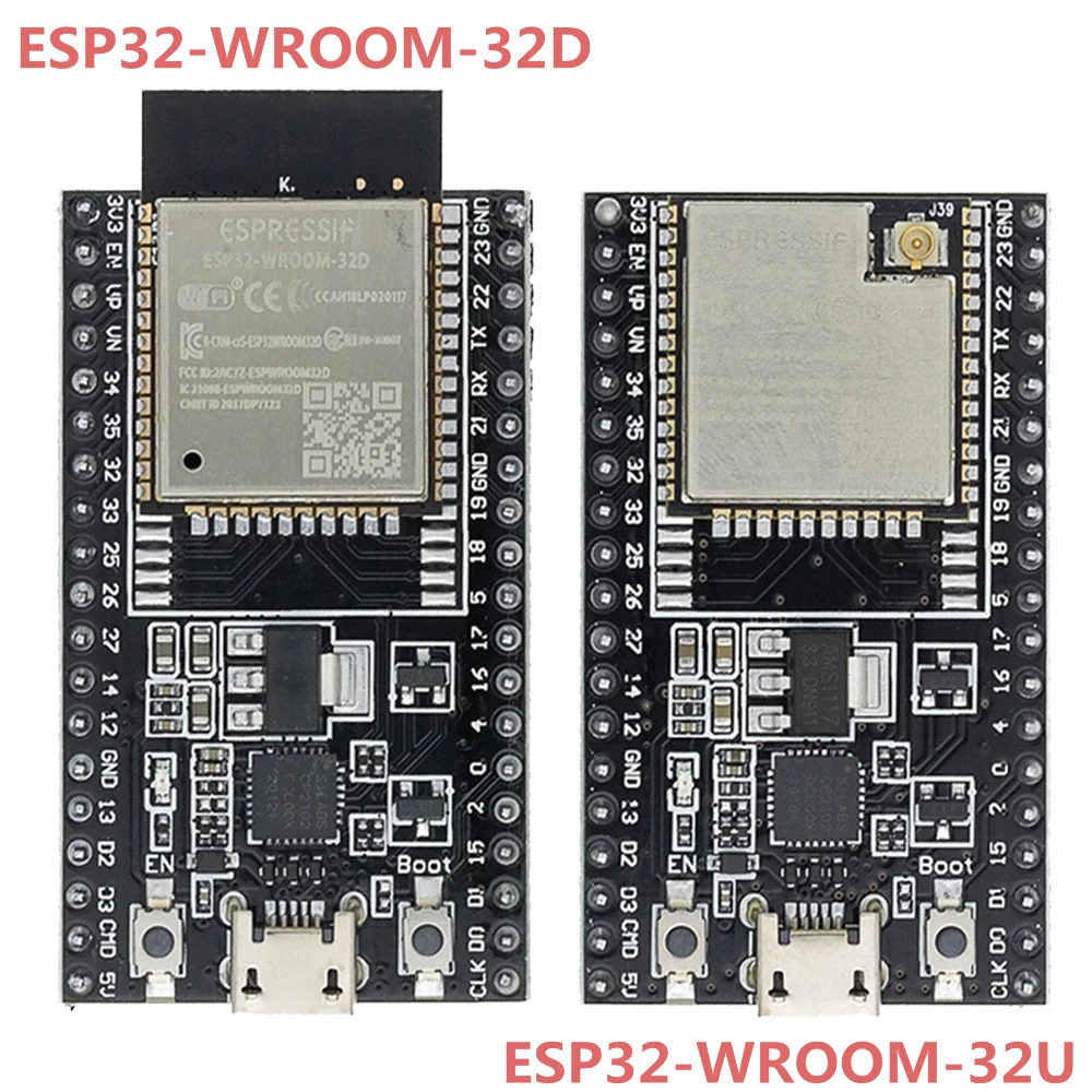 10 шт. ESP32-DevKitC основная плата ESP32 Плата развития ESP32-WROOM-32D ESP32-WROOM-32U WIFI + Bluetooth IoT NodeMCU-32