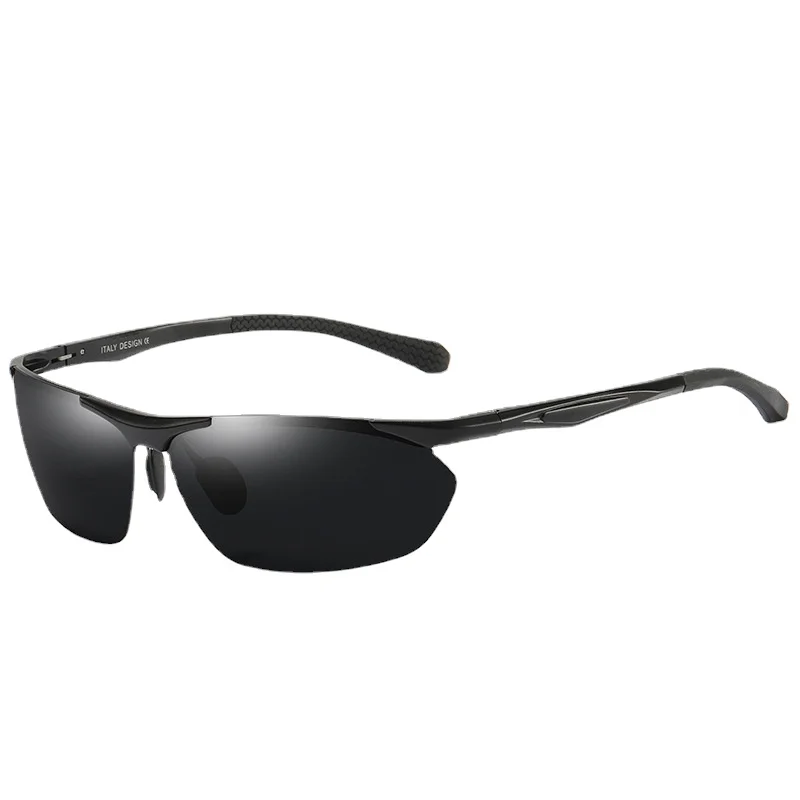 

New Stylish Polarized Sunglasses Aluminum Magnesium Men's Sports Sunglasses Outdoor Fishing Night Vision Glasses
