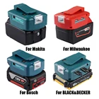 Аккумулятор Lion с двумя USB-портами, 14,4 В, 18 в, 5 В, 12 В