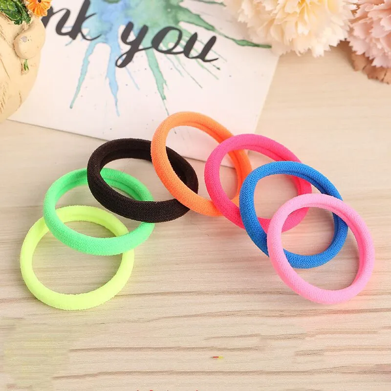 1pcs Random color Модная повязка на голову, шифоновая летняя Цветочная резинка для волос, шифоновая тканевая повязка для волос "конский хвост", повязка на голову, Женские аксессуары - Цвет: 1pcs Random color