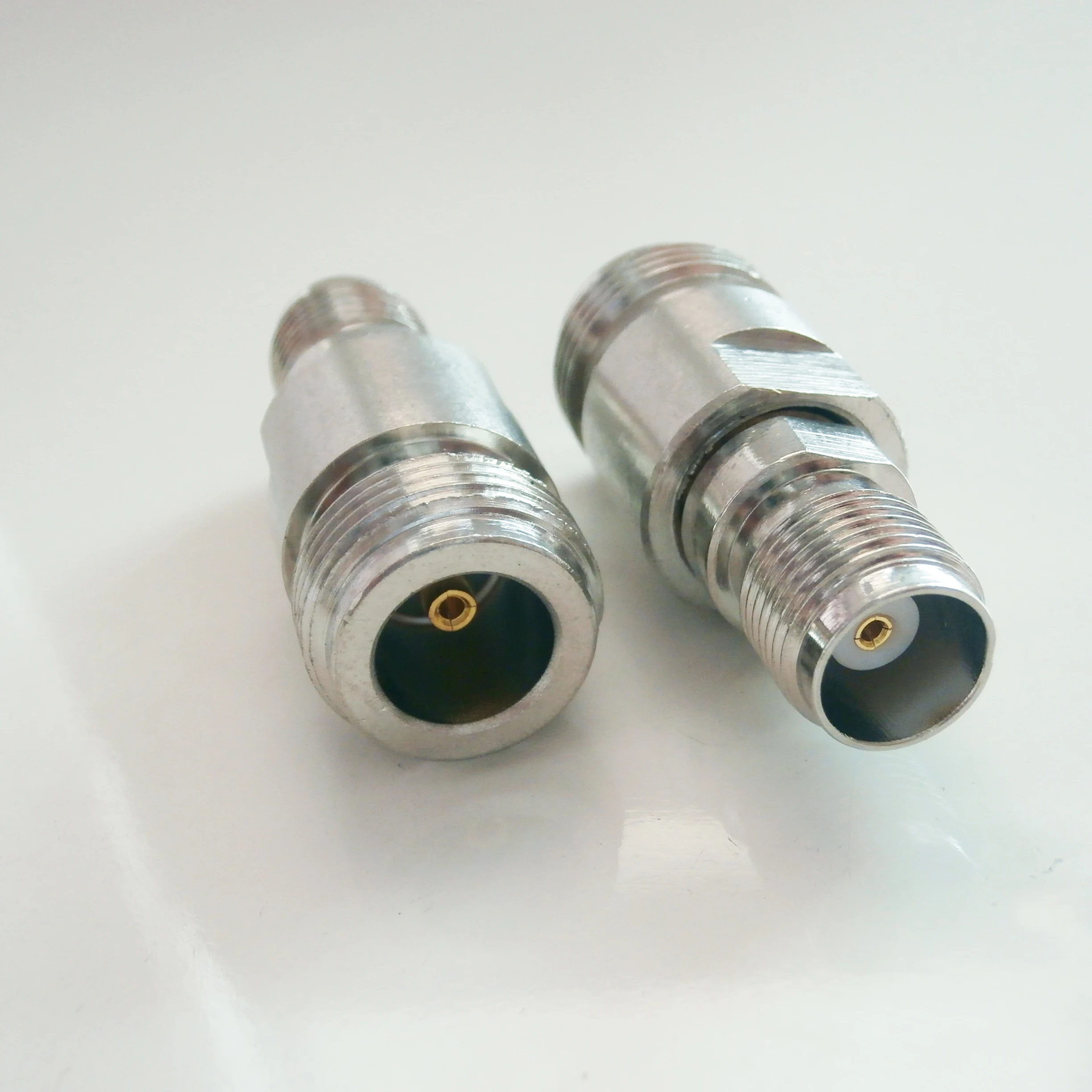 Коннектор TNC-N коаксиальный гнездо TNC Мама-мама никелированные прямые