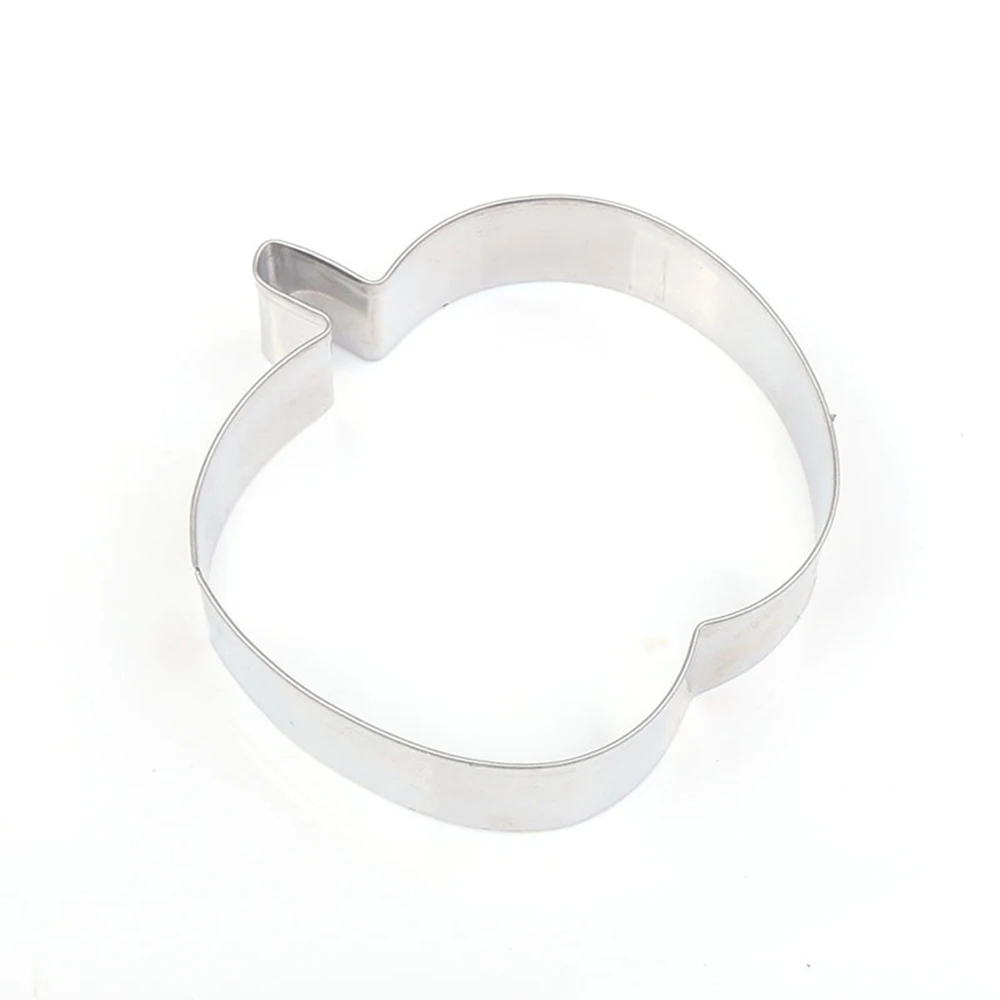 Форма для печенья из нержавеющей стали в форме яблока банана инструмент