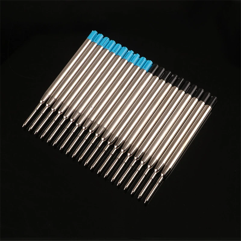 1 шт. металлические синие и черные мм чернильные шариковые Сменные стержни для