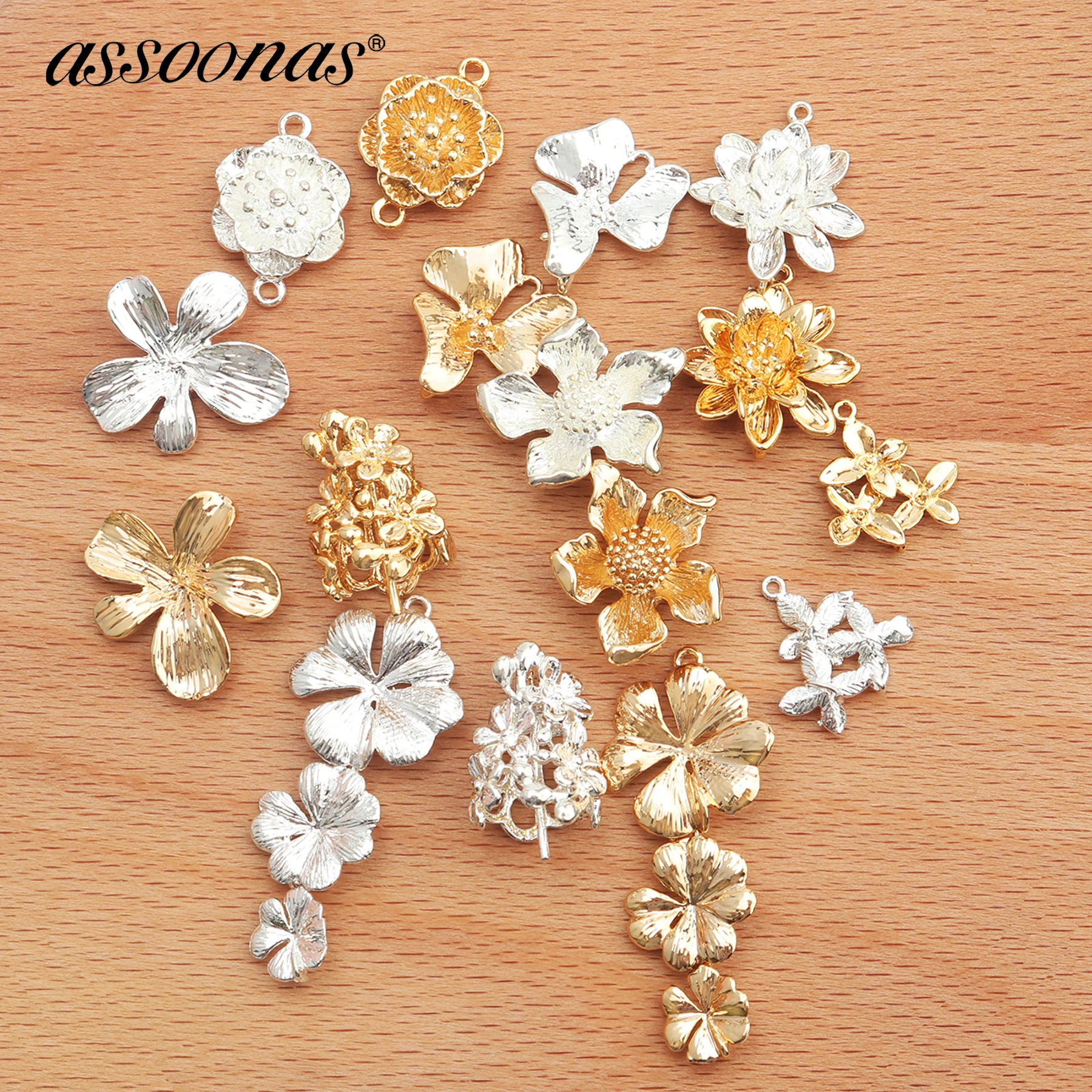 Женские серьги ручной работы assoonas золотистые/Серебристые подвески аксессуары