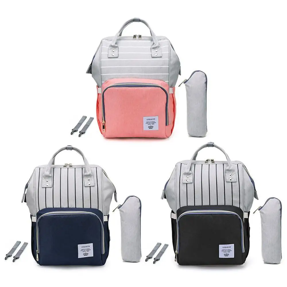 

USB Diaper Bag Baby Care Backpack For Mom Mummy Maternity Wet Waterproof Bag Pregnant Bag Baby
