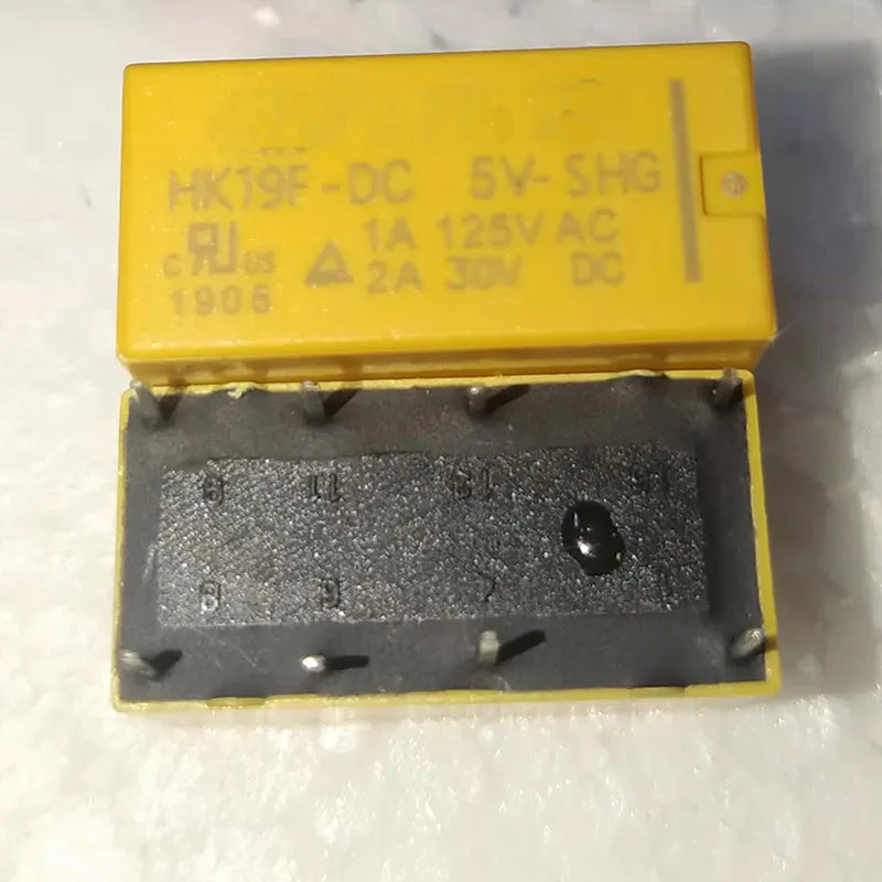 

2PCS/LOT HK19F-DC 5V-SHG 5VDC Relay 8 Pins Contacts